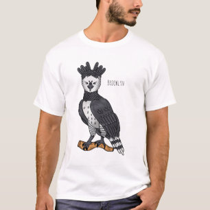 Harpy eagle cartoon illustration T-Shirt