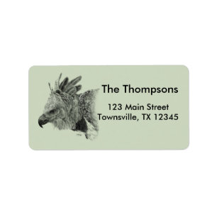 Harpy Eagle Drawing Label