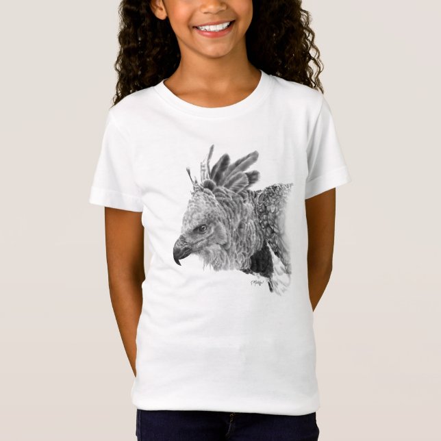 Harpy Eagle Drawing T-Shirt (Front)