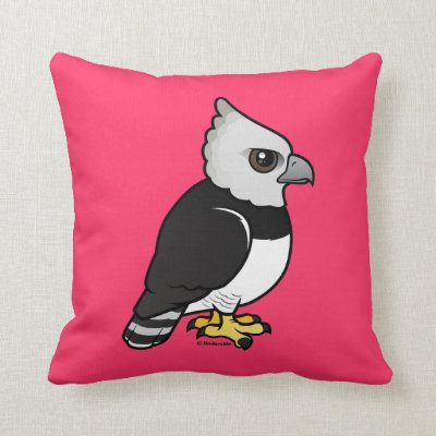 Harpy Eagle Throw Pillow