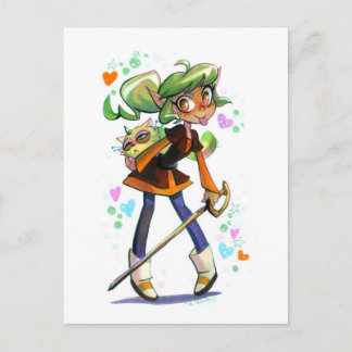 Harpy Gee Postcard