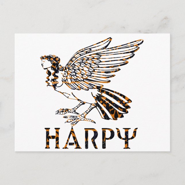Harpy Postcard (Front)