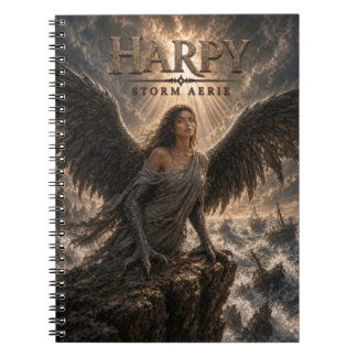 Harpy Storm Aerie Dark Cinema Notebook
