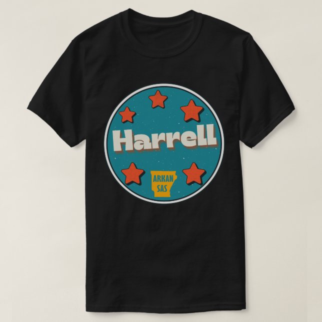 Harrell, Arkansas  T-Shirt (Design Front)