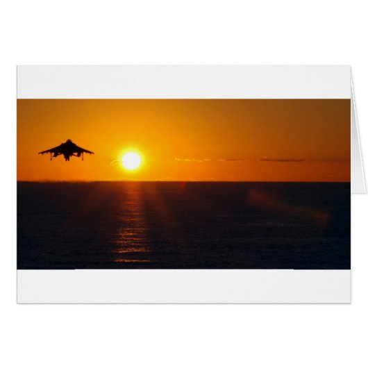 "HARRIER SUNRISE" CARDS (Front Horizontal)