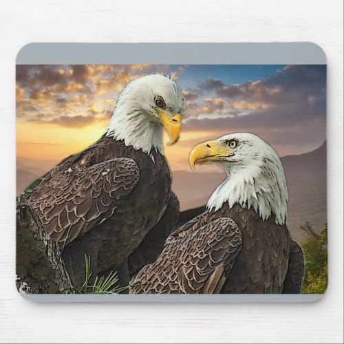 Harriet and M15 when I look into your eyes Mouse Pad