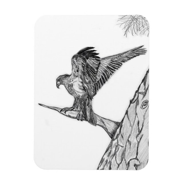 HARRIET M HOME STORY OF FAMILY TREE E9 BRANCHES MAGNET (Vertical)