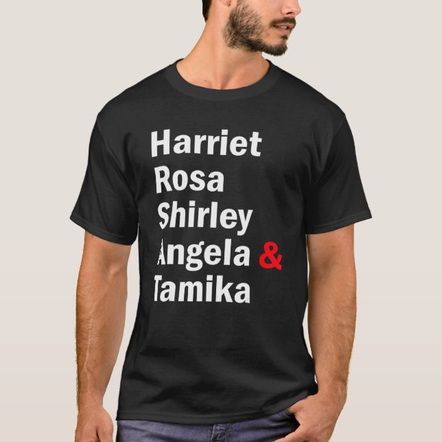 Harriet Rosa Shirley Angela Tamika T-Shirt (Front)