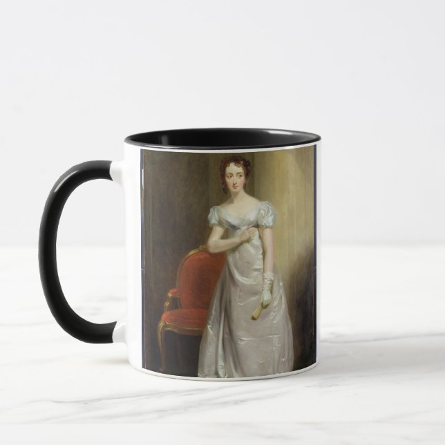 Harriet Smithson (1800-54) as Miss Dorillon, c.182 Mug (Left)