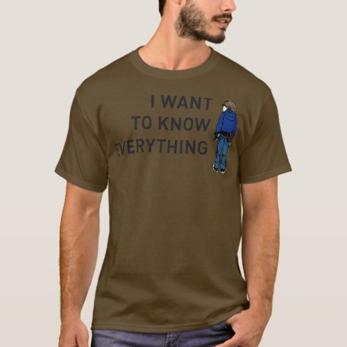 Harriet the Spy I Want To Know Everything  T_Shirt