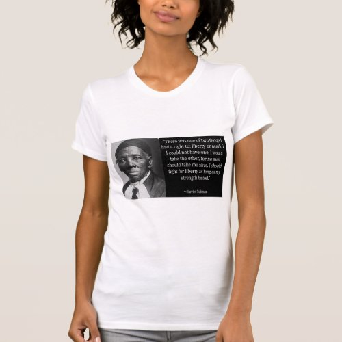 Harriet Tubman Bella Canvas Jersey T_Shirt