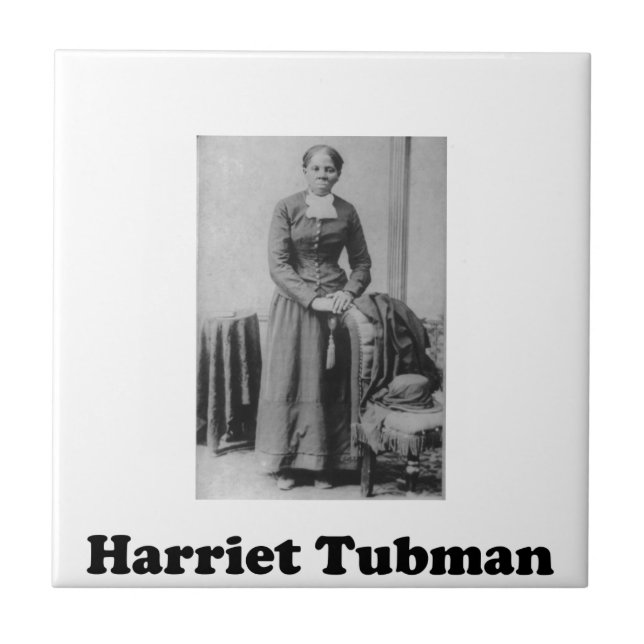 Harriet Tubman Ceramic Tile (Front)