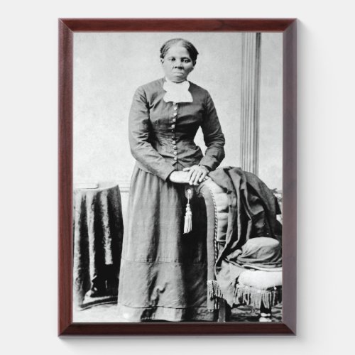 Harriet Tubman Conductor Underground Railroad Award Plaque