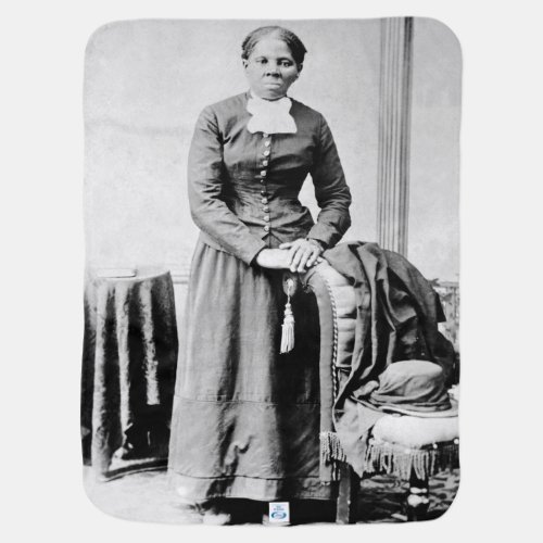Harriet Tubman Conductor Underground Railroad Baby Blanket