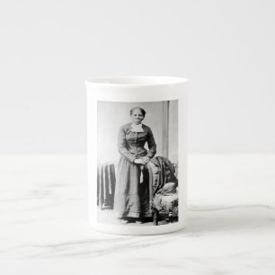 Harriet Tubman Conductor Underground Railroad Bone China Mug