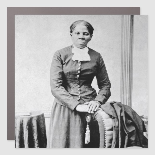 Harriet Tubman Conductor Underground Railroad Car Magnet (Front)