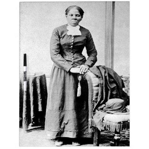 Harriet Tubman Conductor Underground Railroad Dry Erase Board