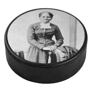 Harriet Tubman Conductor Underground Railroad Hockey Puck