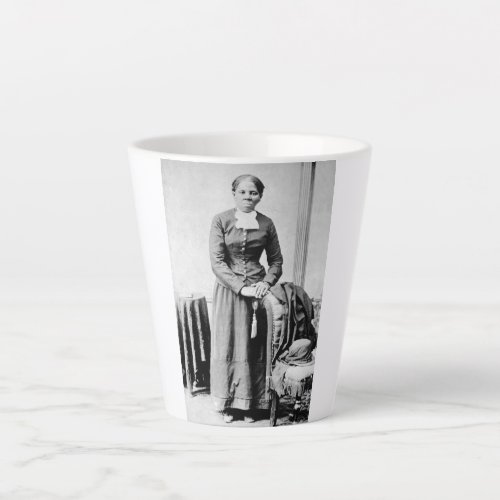 Harriet Tubman Conductor Underground Railroad Latte Mug