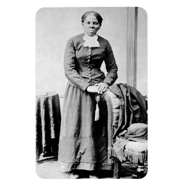 Harriet Tubman Conductor Underground Railroad Magnet (Vertical)