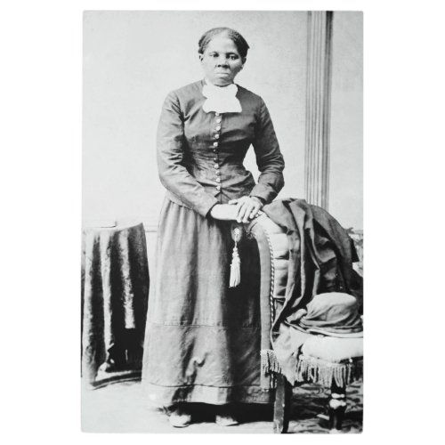 Harriet Tubman Conductor Underground Railroad Metal Print