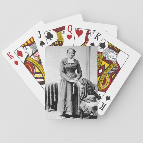 Harriet Tubman Conductor Underground Railroad Poker Cards