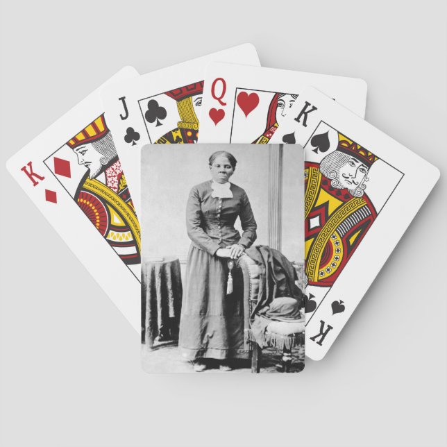 Harriet Tubman Conductor Underground Railroad Poker Cards (Back)