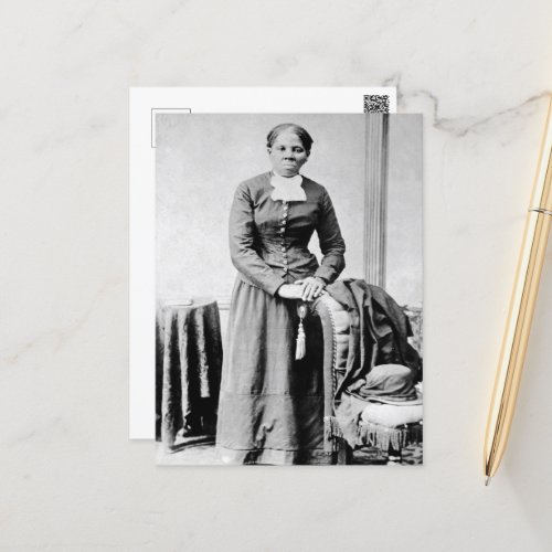 Harriet Tubman Conductor Underground Railroad Postcard