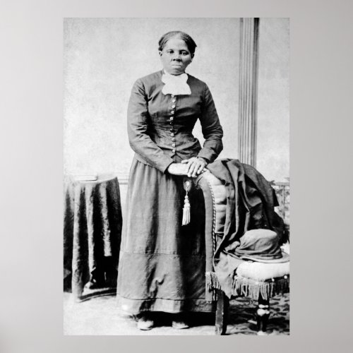 Harriet Tubman Conductor Underground Railroad Poster