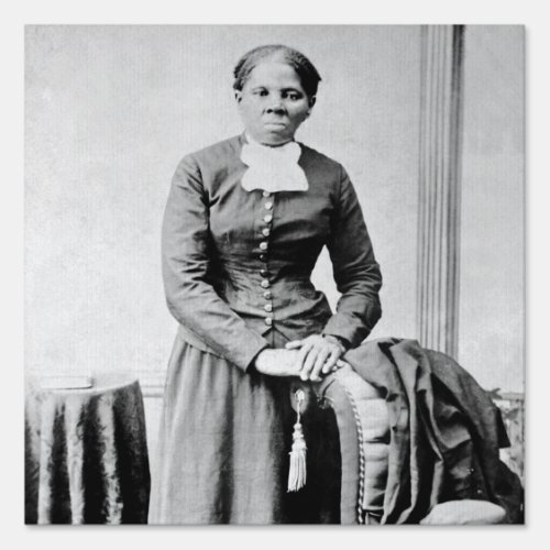Harriet Tubman Conductor Underground Railroad Sign