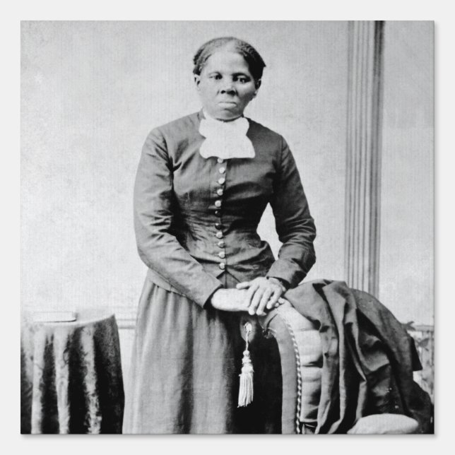 Harriet Tubman Conductor Underground Railroad Sign (Front)