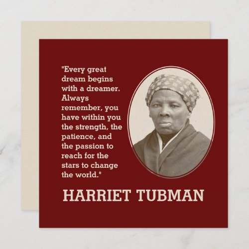 HARRIET TUBMAN  Every Great Dream  Motivational