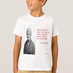 Harriet Tubman "Liberty Or Death" Quote Gifts T-Shirt