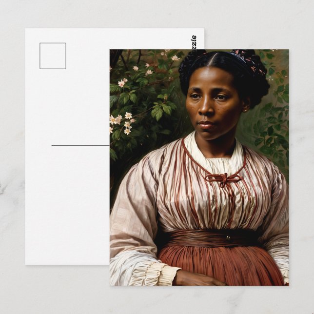 Harriet Tubman Original Art Postcard (Front/Back)