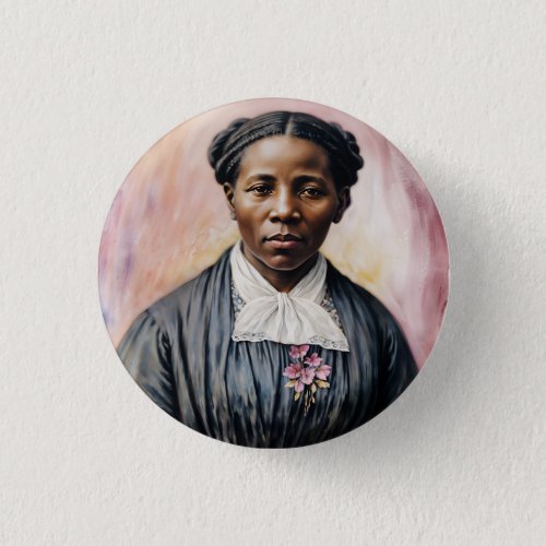Harriet Tubman Original Portrait Button