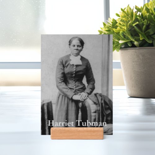 Harriet Tubman Portrait Black American History Holder