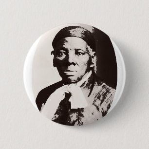 Harriet Tubman portrait Button