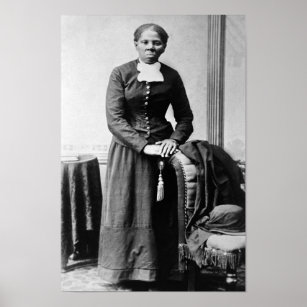 Harriet Tubman Portrait - Circa 1873 Poster