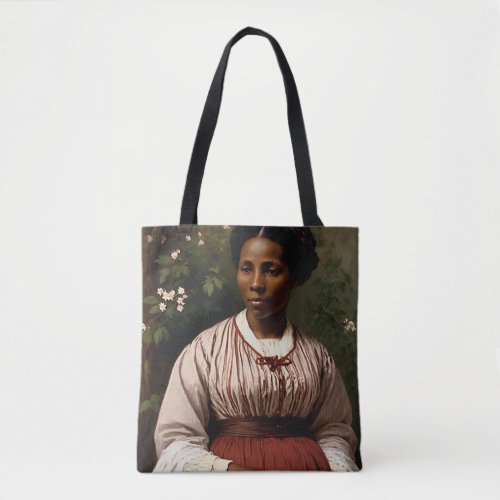 Harriet Tubman Portrait Painting Art Tote Bag