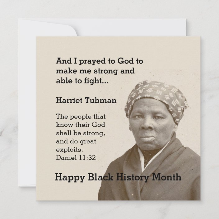 Harriet Tubman Quote Custom Scripture Motivational Zazzle Com