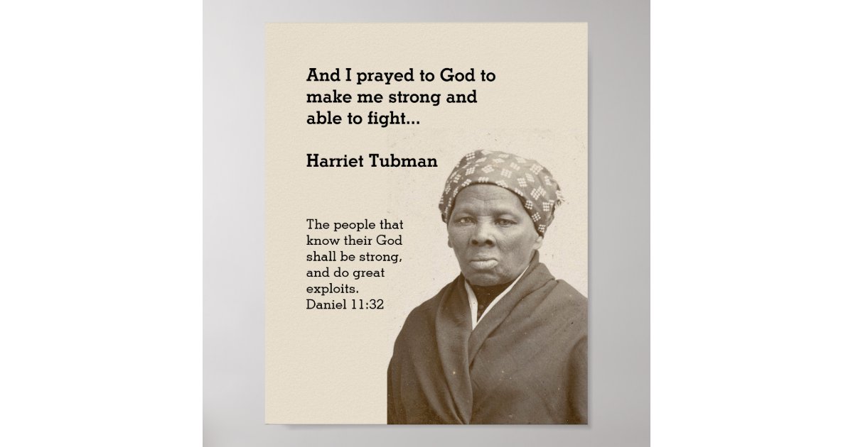 harriet tubman quotation