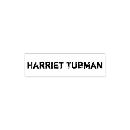 Harriet Tubman Self Inking Rubber Stamp