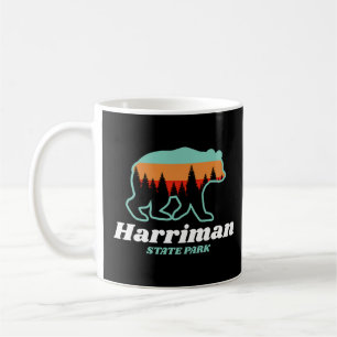 Harriman State Park Idaho ID Bear Retro  Coffee Mug