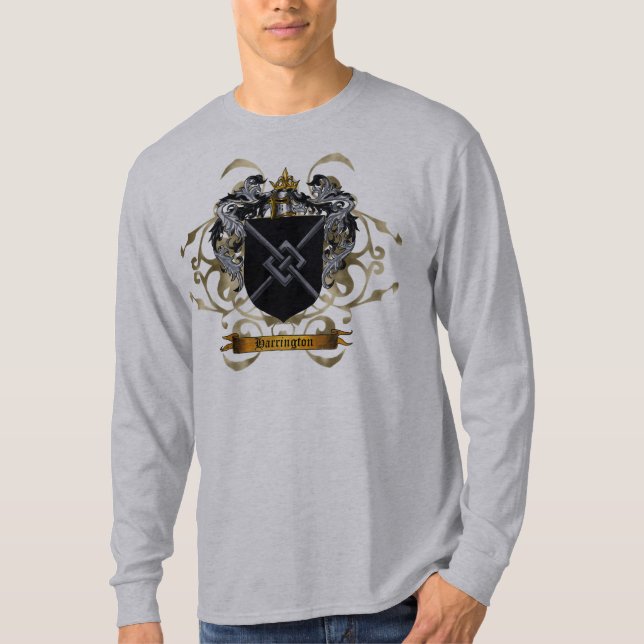Harrington Coat of Arms T-Shirt (Front)