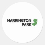 Harrington Park, New Jersey Classic Round Sticker