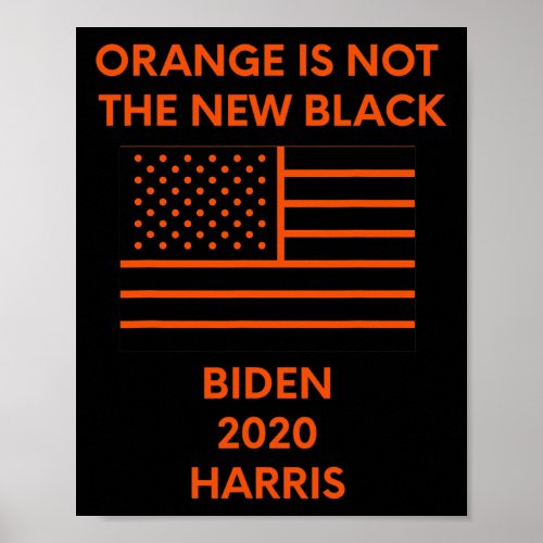 Harris 2020 Anti Trump Biden Wins  Poster