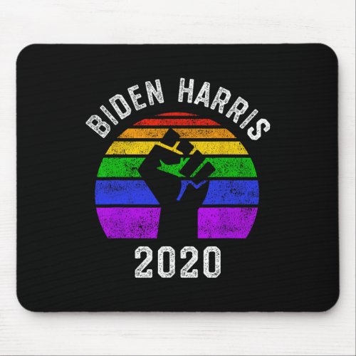 Harris 2020 Black Lives Problem Lgbt Gay Pride  Mouse Pad