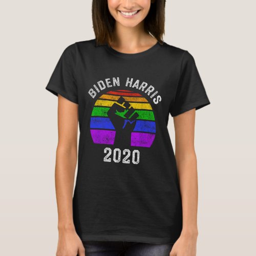 Harris 2020 Black Lives Problem Lgbt Gay Pride  T_Shirt