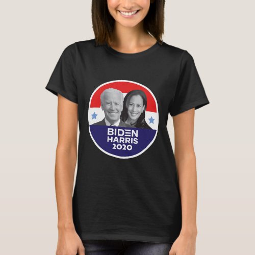 Harris 2020 Campaign Button Democrat Voter Electio T_Shirt