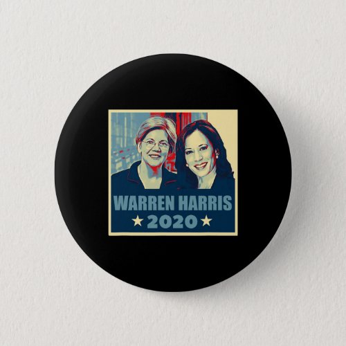 Harris 2020 Election Poster Vote  Button